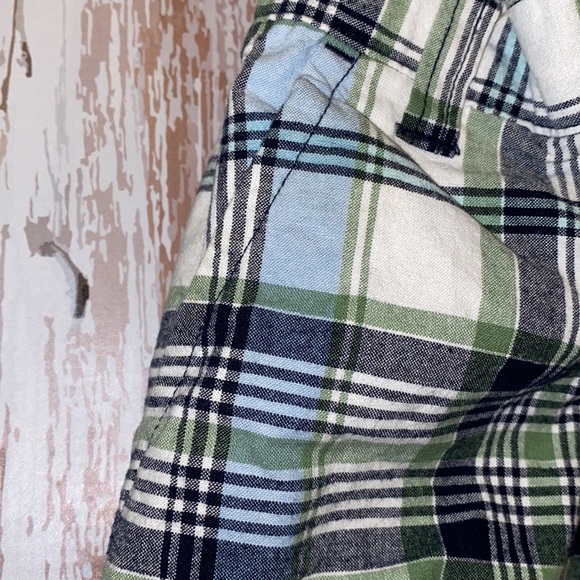 Janie & Jack 6/12 mth Plaid Shorts - Picture 3 of 4